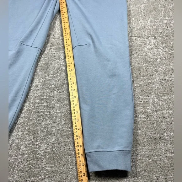 Lululemon Mens City Sweat Pull On waist Tie Work Out Jogger Blue Gray Sz M